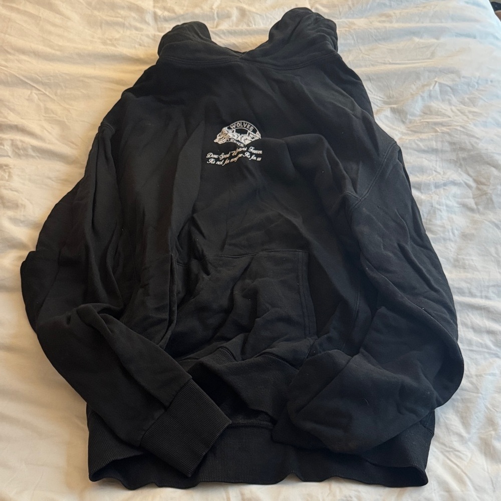 Darc Sport Black Hoodie with Marvel Hulk Patch